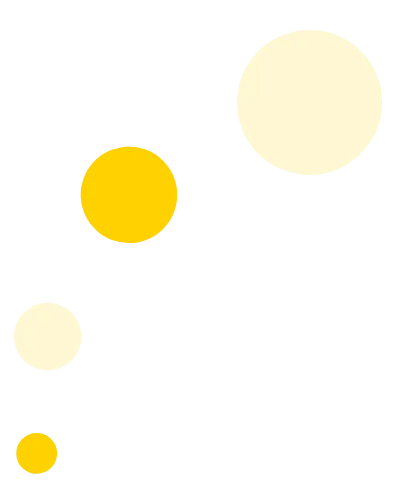 4 yellow circles